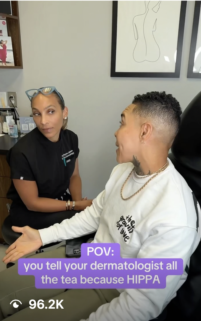 96.2K views · POV Your Derm All the T