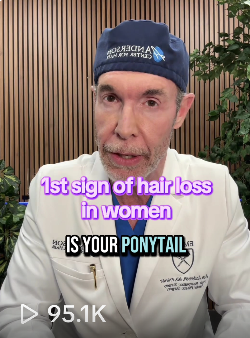 95.1K views · 1st Sign of Hair Loss in Women