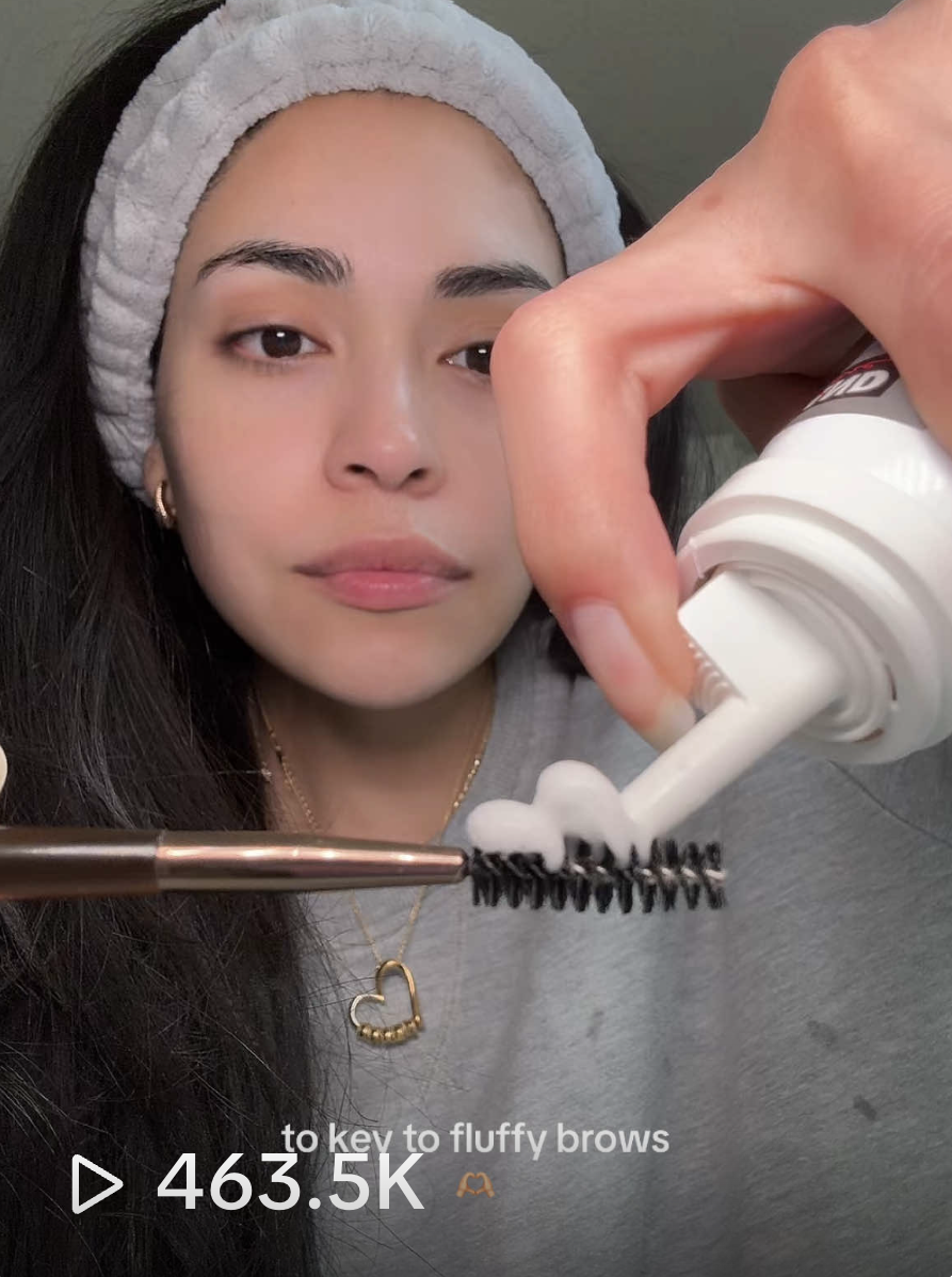 Minoxidil brow growth video